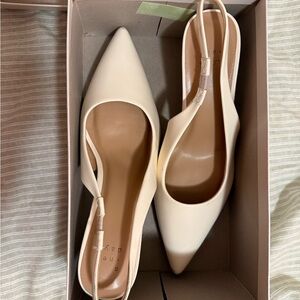 A new day slingback heel